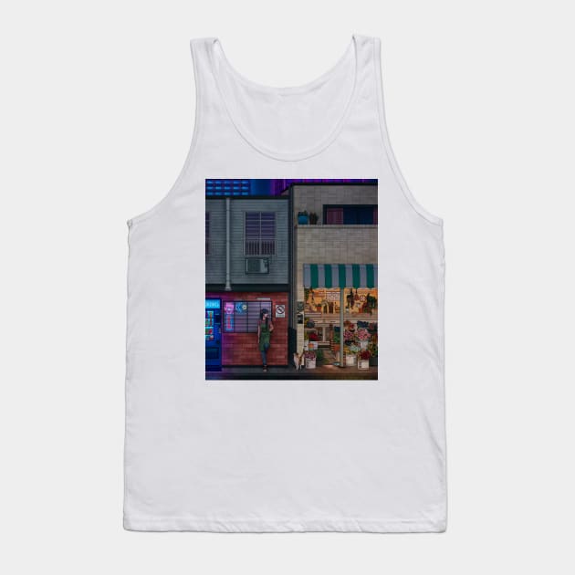 Nightshift Tank Top by amidstsilence